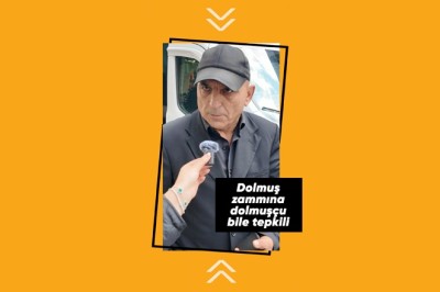 Trabzon’da dolmuşa yapılan zama dolmuşçu bile tepkili