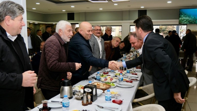 Başkan Kaya muhtarlarla bir araya geldi