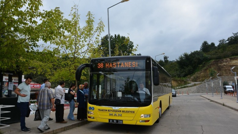 Trabzon'da 10 ayda 14 milyon yolculuk