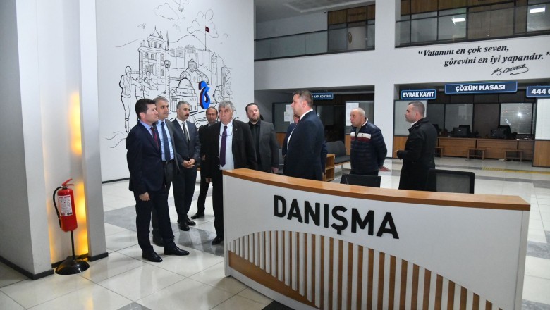 Ortahisar Belediyesi hizmet binası yeniden şekilleniyor