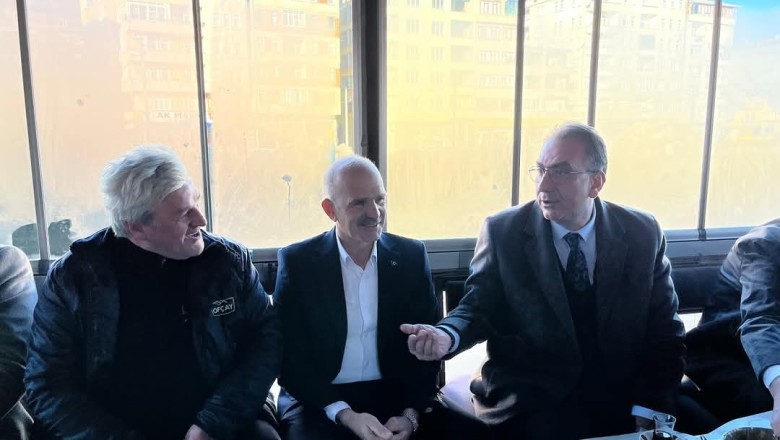 Başkan Azizoğlu, esnafın kahvaltı sofrasına misafir oldu