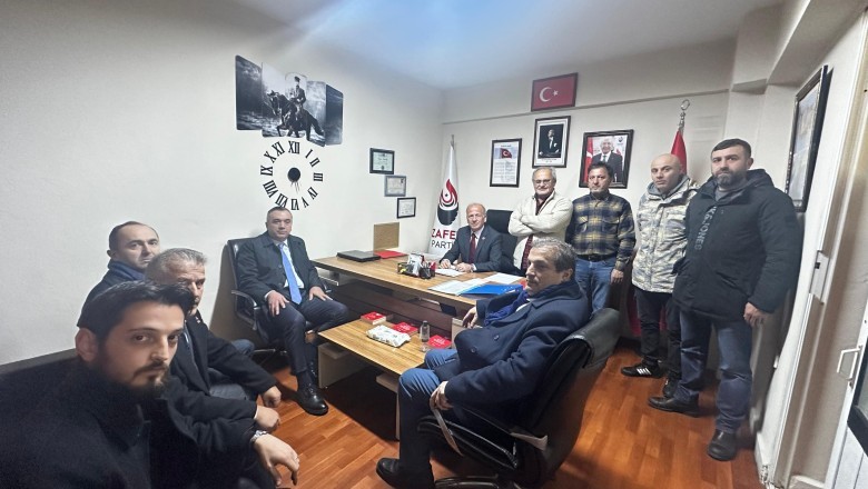 Milletvekili Aydın'dan Zafer Partisi'ne destek ziyareti