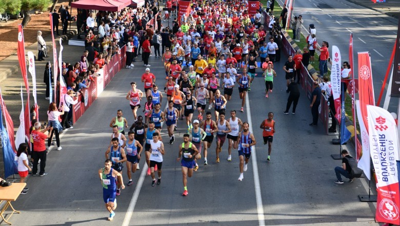 Maraton için trafiğe kapatılacak yollar belirlendi