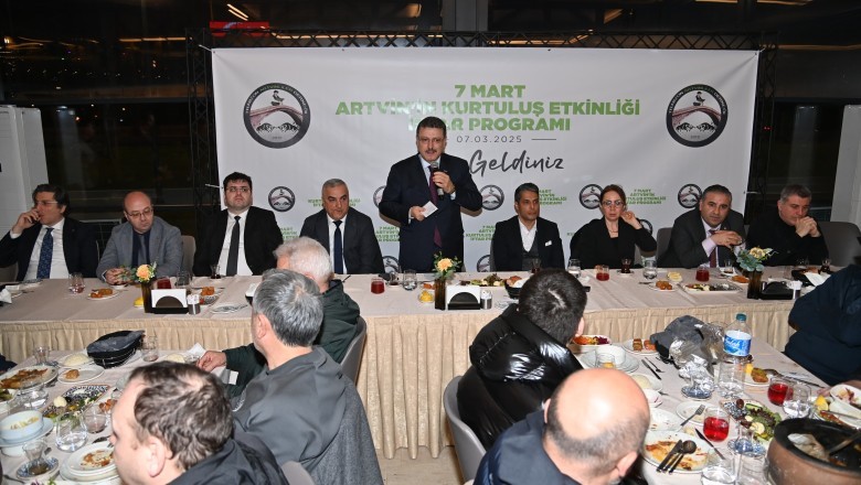 Başkan Genç, Artvinlilerle iftarda buluştu