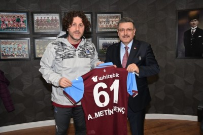 Başkan Genç'yen Fatih Tekke'ye ziyaret