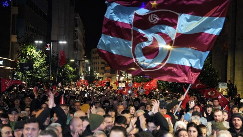 Trabzon'da Ekrem İmamoğlu'na destek yürüyüşü ikinci gününde de devam etti!