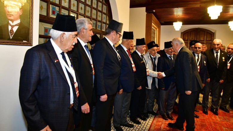 Vali Aziz Yıldırım, Kıbrıs Gazileri ve Şehit Ailelerini ağırladı