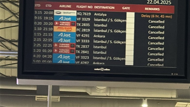 Trabzon'da seferler sabaha kadar iptal edildi