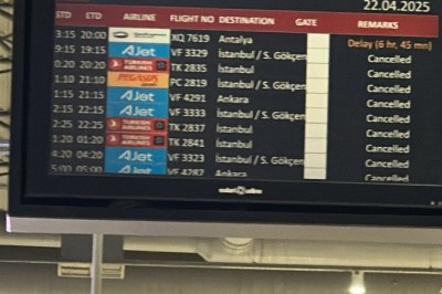 Trabzon'da seferler sabaha kadar iptal edildi