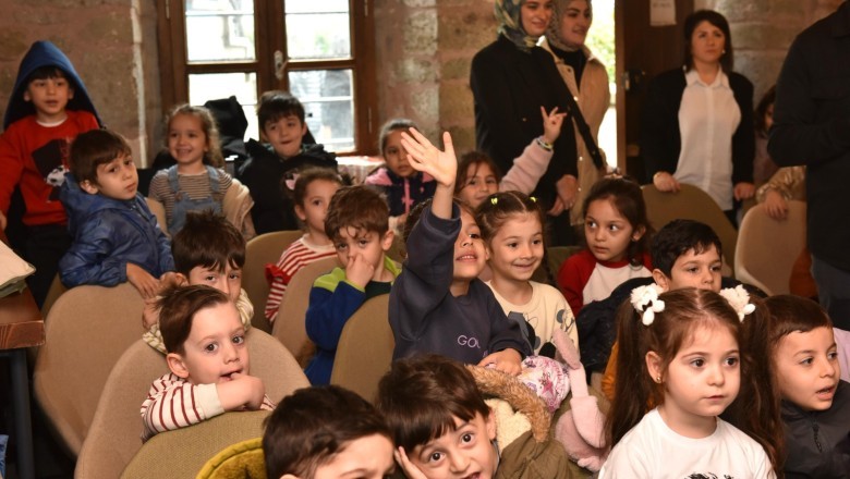 Ortahisar'da çocuklar hem eğleniyor hem öğreniyor