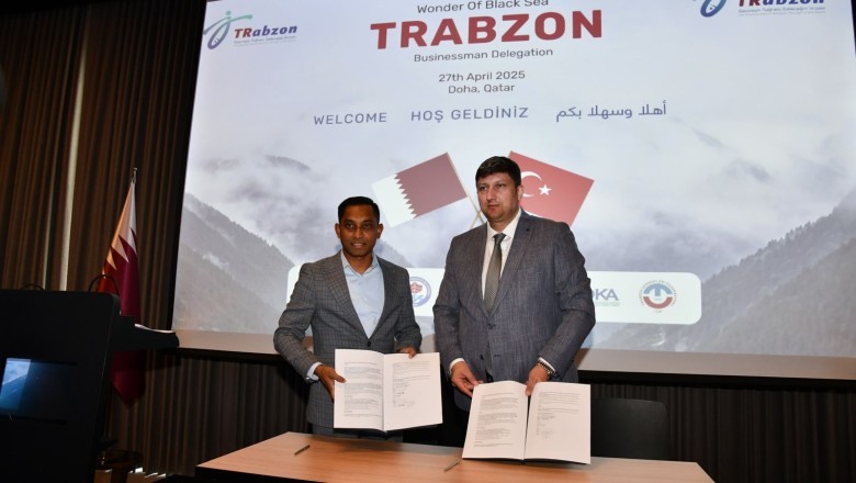 Trabzon-Katar arasında ticaret bağları kuruldu