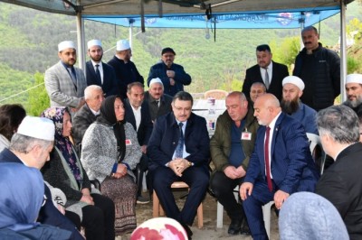 Başkan Genç'ten şehit ailesine taziye ziyareti