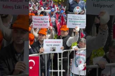 Trabzon’da 1 Mayıs coşkuyla kutlandı