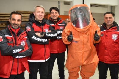 Ortahisar'ın Arama-Kurtarma Ekibi, GPS ve Kimyasal Eğitimi aldı