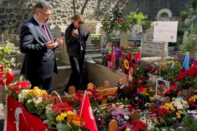 Başkan Genç'ten Mattia Ahmet Minguzzi'nin kabrine ziyaret