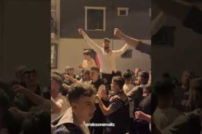 Trabzon'da asker uğurlaması görüntüleri sosyal medyada gündem oldu!