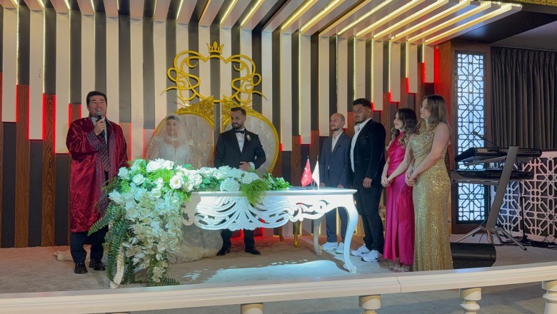 Beyza ve Hüseyin çifti dünyaevine girdi