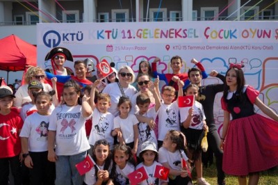 KTÜ’de Çocuk Oyun Şenliği Coşkusu: Binlerce çocuk Demokrasi Alanı’nda buluştu