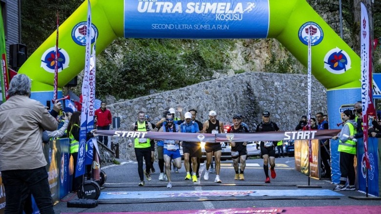 Ultra Sümela Maratonu üçüncü kez start alıyor