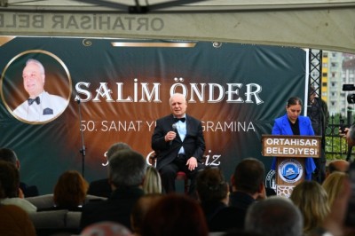 Ortahisar Belediyesi, Salim Önder'in 50. sanat yılını kutladı