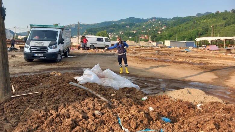 Büyükşehir'den kurban alanlarına hijyen mesaisi