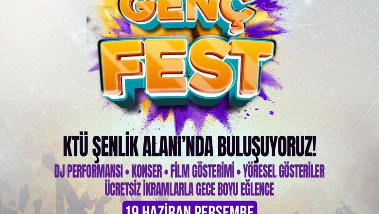 Büyükşehir Belediyesi'nden gençlere yaz festivali