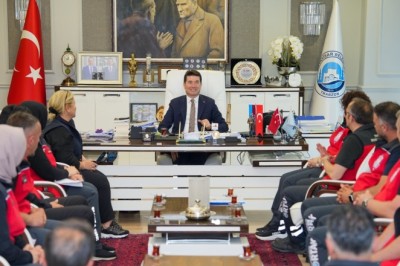 Ortahisar Belediyesi arama kurtarma ekibi 'Ortak' göreve hazır