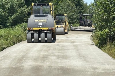 Karadağ Grup yolunda toprak yol tarih oluyor