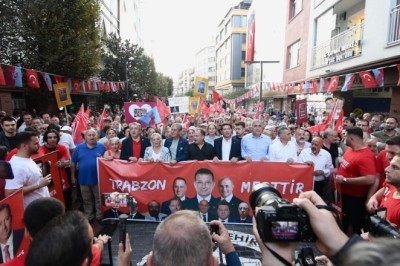 Trabzonlular hukuksuzlukların 150'inci gününde 'Adalet ve Özgürlük' için yürüdü