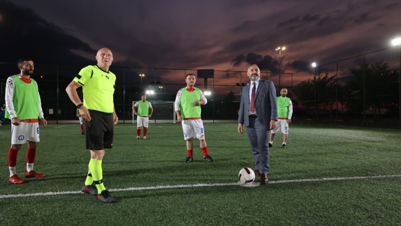 Arsin'de turnuva heyecanı başladı