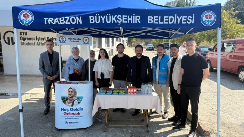 Büyükşehir'den üniversiteli gençlere sıcak karşılama