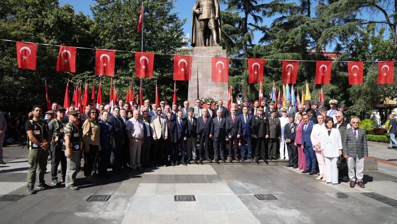 Atatürk'ün Trabzon'a gelişinin 101. yılı coşkuyla kutlandı