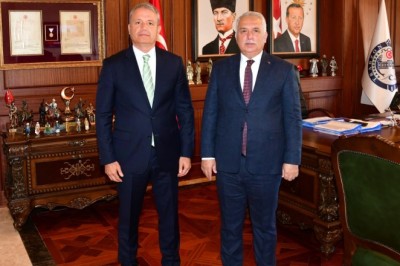 Vali Yıldırım, İl Emniyet Müdürü Loğoğlu’nu kabul etti