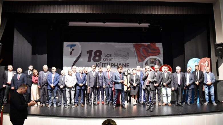 Trabzon'da şehitlerin adı kütüphanelerde yaşatılacak