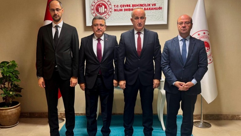 Başkan Genç Ankara'da projeleri görüştü