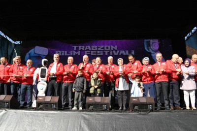 Trabzon Bilim Festivali'ne muhteşem açılış