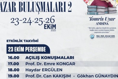 'Ortahisar Yazar Buluşmaları' bugün başlıyor