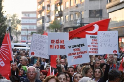 Trabzonlular, Ekrem İmamoğlu'na destek için yürüdü