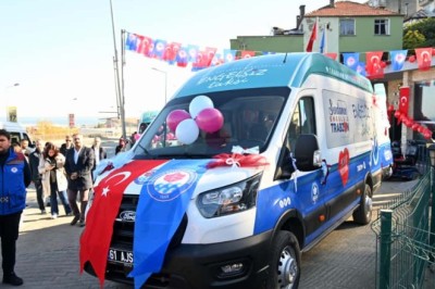 Trabzon'da Engelsiz Taksi'nin ikincisi hizmete başladı