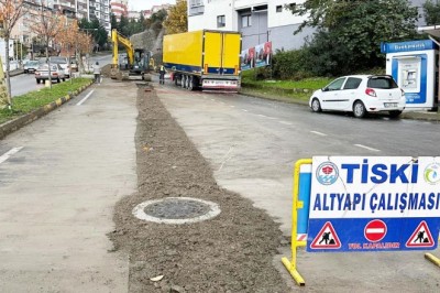 Büyükşehir'in alt yapı hamlesi devam ediyor
