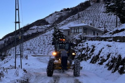 Büyükşehir ekipleri kapalı yıl bırakmadı