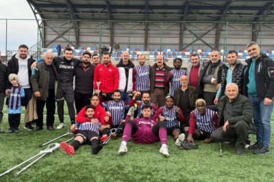 Büyükşehir Ampute FK'dan net galibiyet