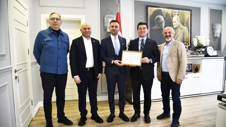 TEV'den Başkan Kaya'ya eğitime destek teşekkürü