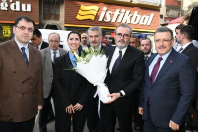 Ünal'dan Trabzon Büyükşehir Belediyesi'ne ziyaret