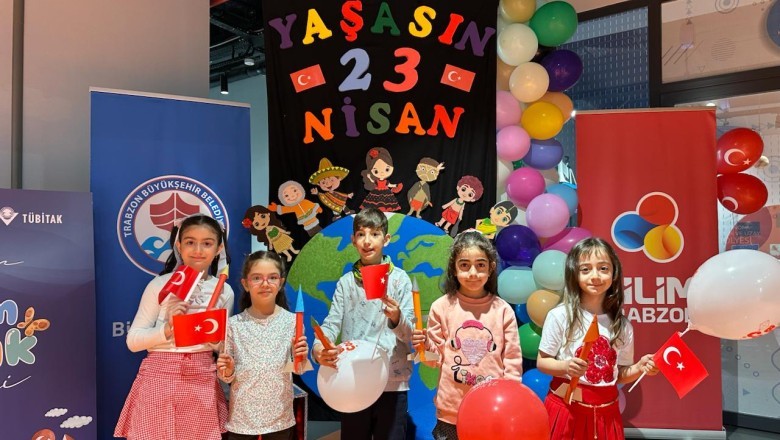 Bilim Merkezi 23 Nisan'da doldu taştı