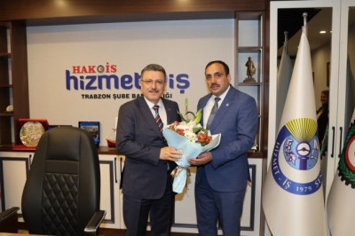 Başkan Genç'ten Hizmet-İş'e ziyaret